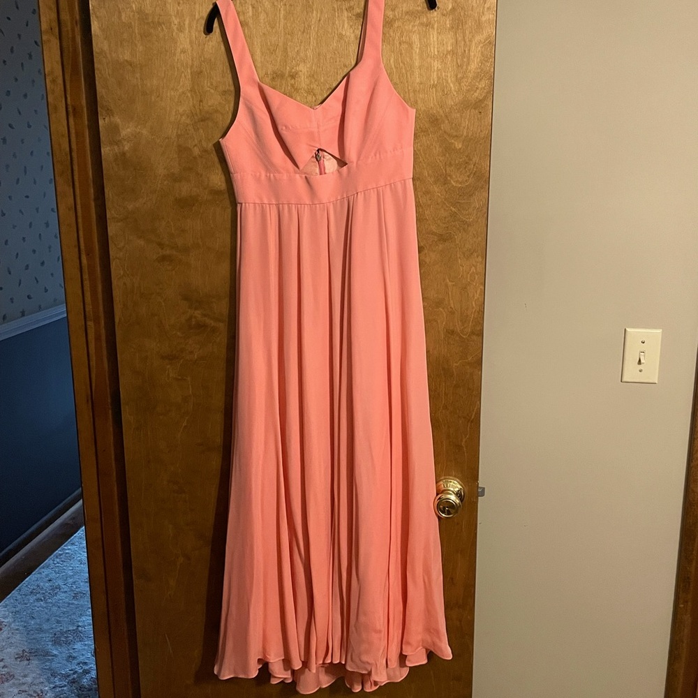 Rebecca Taylor coral dress